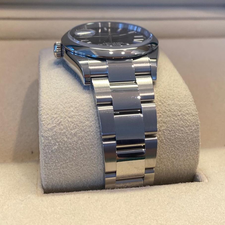 Rolex Datejust 36 36mm Like New (Unworn) 2025 (May) Black Dial Index Oyster Band 126200
