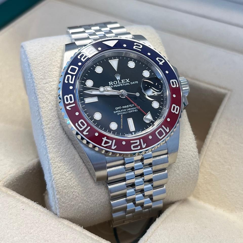 Rolex GMT-Master II Pepsi Like New (Unworn) 2025 ( May) / 126710BLRO