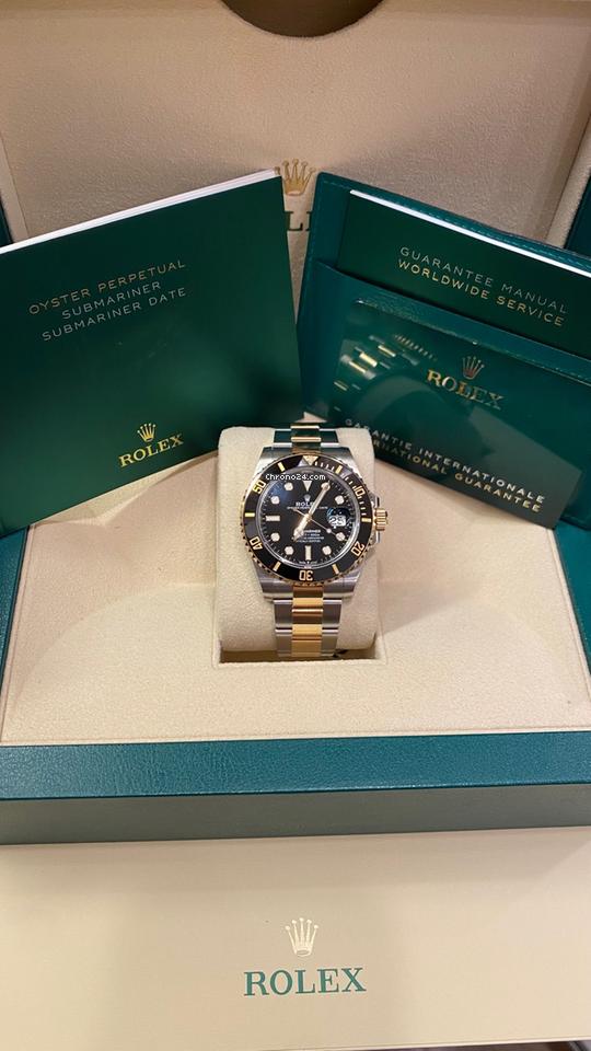 Rolex Submariner Date 41mm Like New (Unworn) 2025(May Black Dial / Two Tone/126613LN