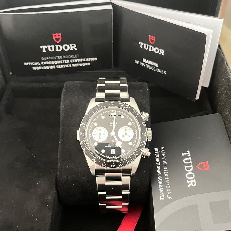 Tudor Black Bay Chrono Chrono/Like New (Unworn) 2025 Black Dial 79360N