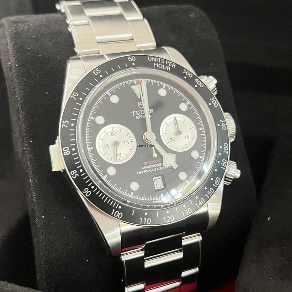 Tudor Black Bay Chrono Chrono/Like New (Unworn) 2025 Black Dial 79360N