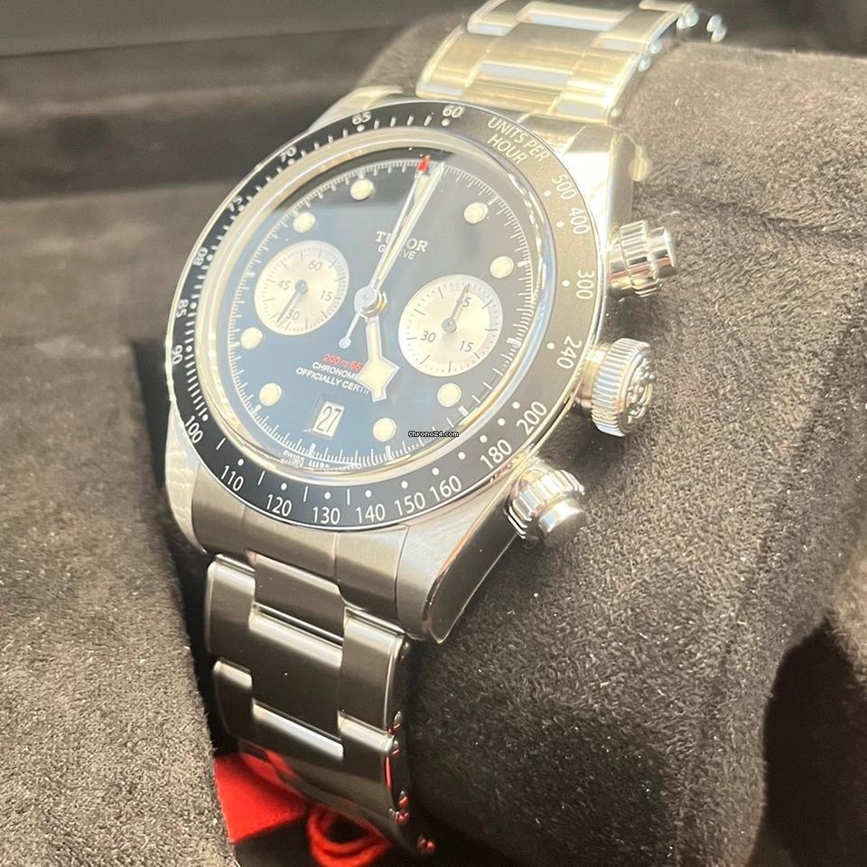 Tudor Black Bay Chrono Chrono/Like New (Unworn) 2025 Black Dial 79360N