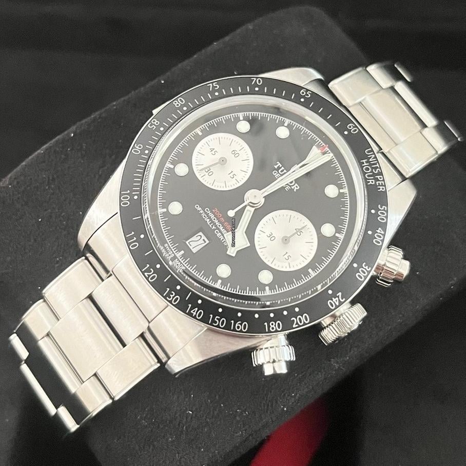 Tudor Black Bay Chrono Chrono/Like New (Unworn) 2025 Black Dial 79360N