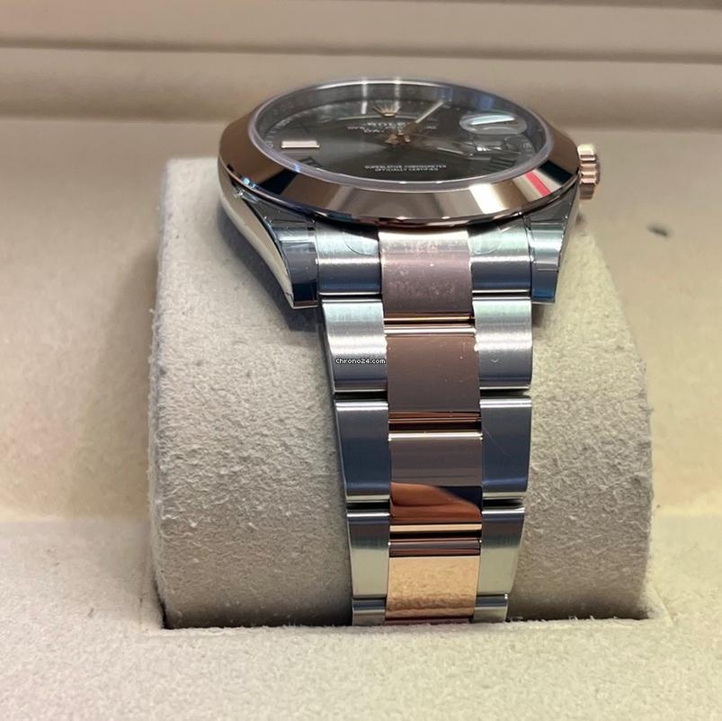 Rolex Datejust 41 41mm / Like New (Unworn) 2025/Wimbledon Dial / Rose Gold 126301