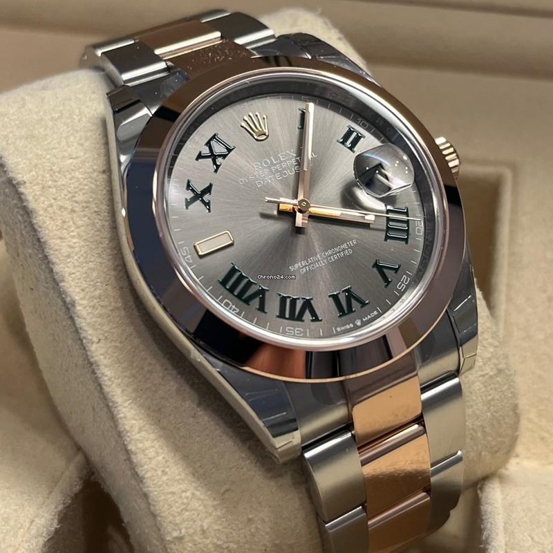Rolex Datejust 41 41mm / NEW 2025/Wimbledon Dial / Rose Gold 126301