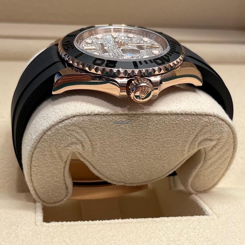 Rolex Yacht-Master 40 40mm Like New (Unworn) 2024 (December) Pave Diamond Dial 126655
