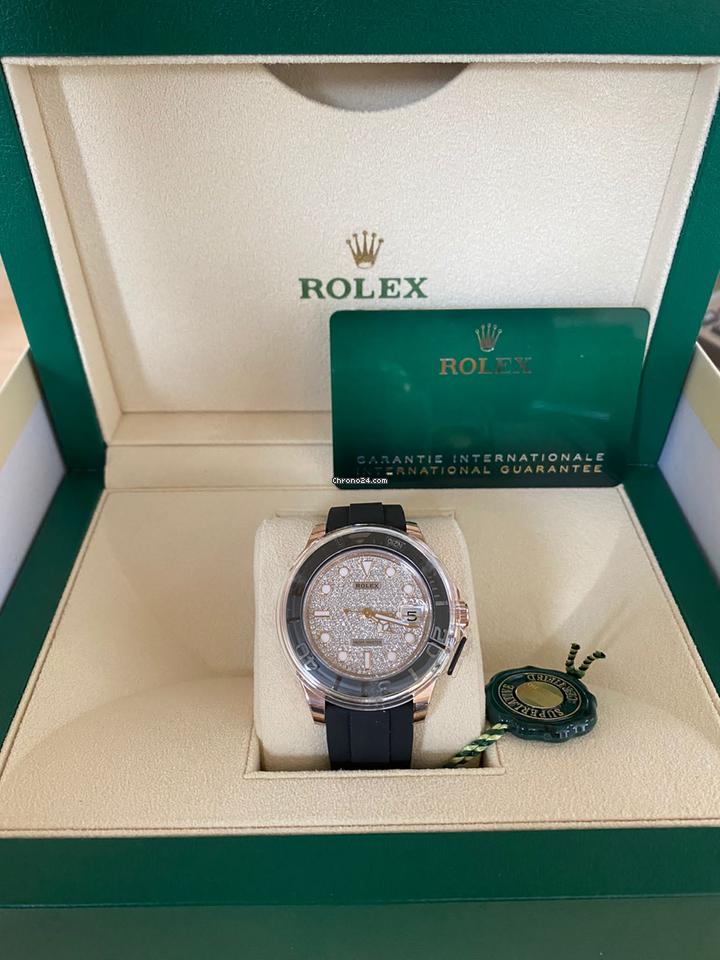 Rolex Yacht-Master 40 40mm Like New (Unworn) 2024 (December) Pave Diamond Dial 126655