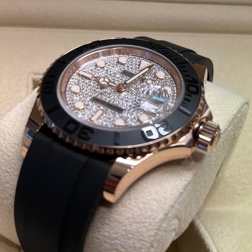 Rolex Yacht-Master 40 40mm Like New (Unworn) 2024 (December) Pave Diamond Dial 126655