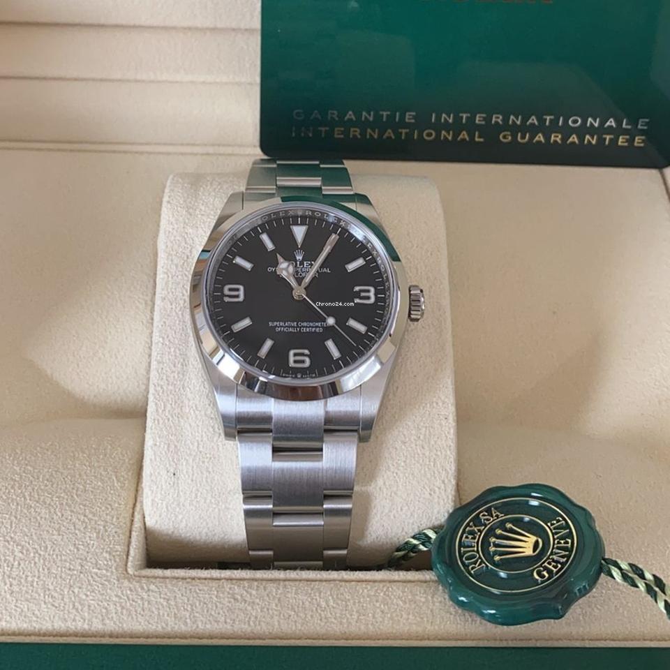 Rolex Explorer 36mm Like New (Unworn) 2025 (May)/124270