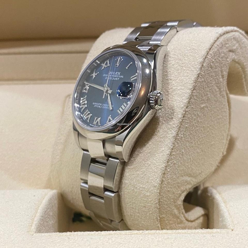 Rolex Datejust 31 31mm / Like New (Unworn) 2025 Blue Rom Dial 278240