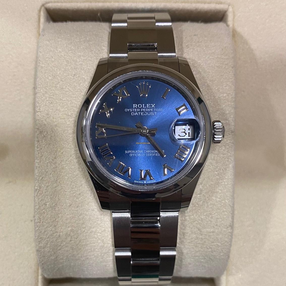 Rolex Datejust 31 31mm / NEW 2025 Blue Rom Dial 278240