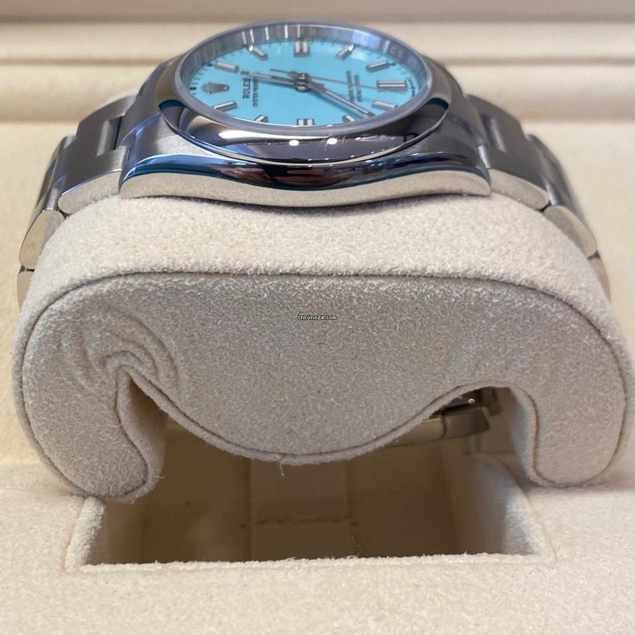 Rolex Oyster Perpetual 36 36mm Like New (Unworn) 2025 (April)"Tiffany Blue" Dial 126000