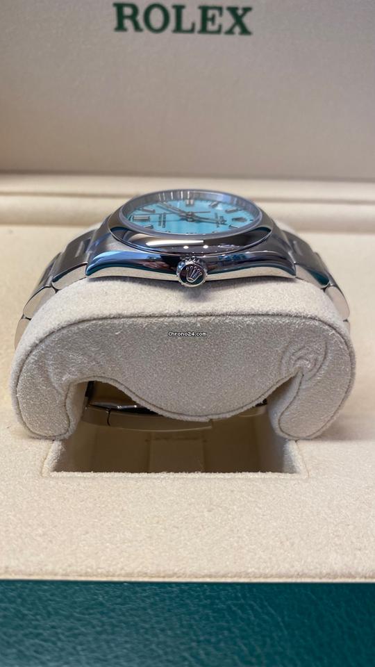 Rolex Oyster Perpetual 36 36mm Like New (Unworn) 2025 (April)"Tiffany Blue" Dial 126000