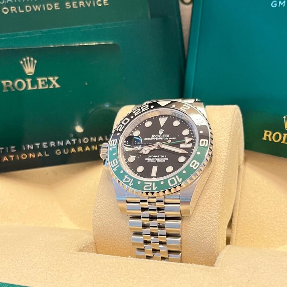 Rolex GMT-Master II Like New (Unworn) 2025 (April) "Sprite"/Jubilee/126720VTNR