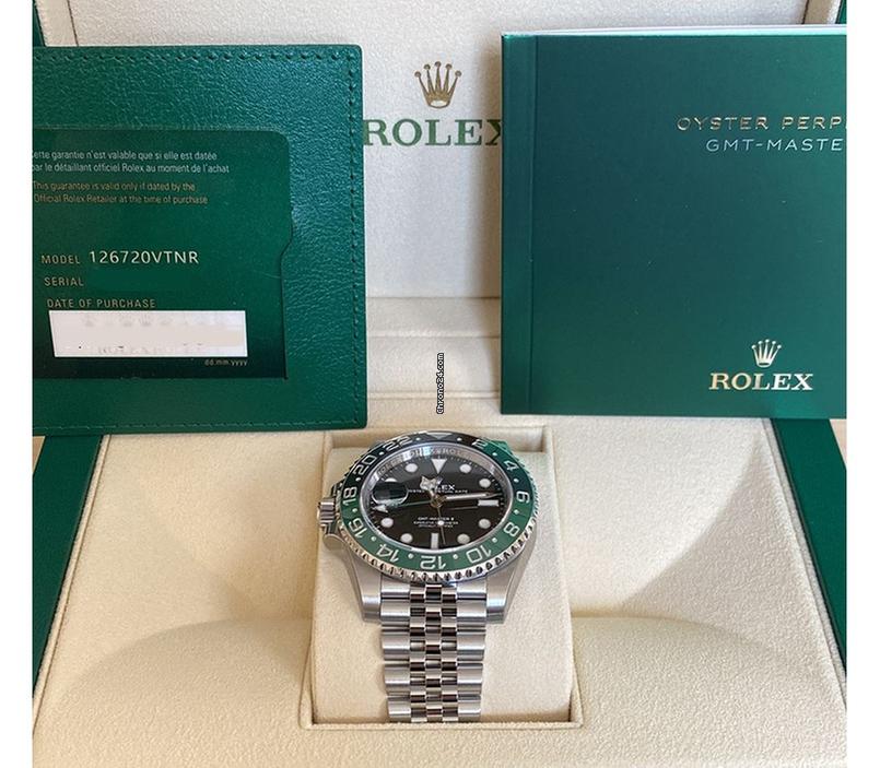 Rolex GMT-Master II Like New (Unworn) 2025 (April) "Sprite"/Jubilee/126720VTNR