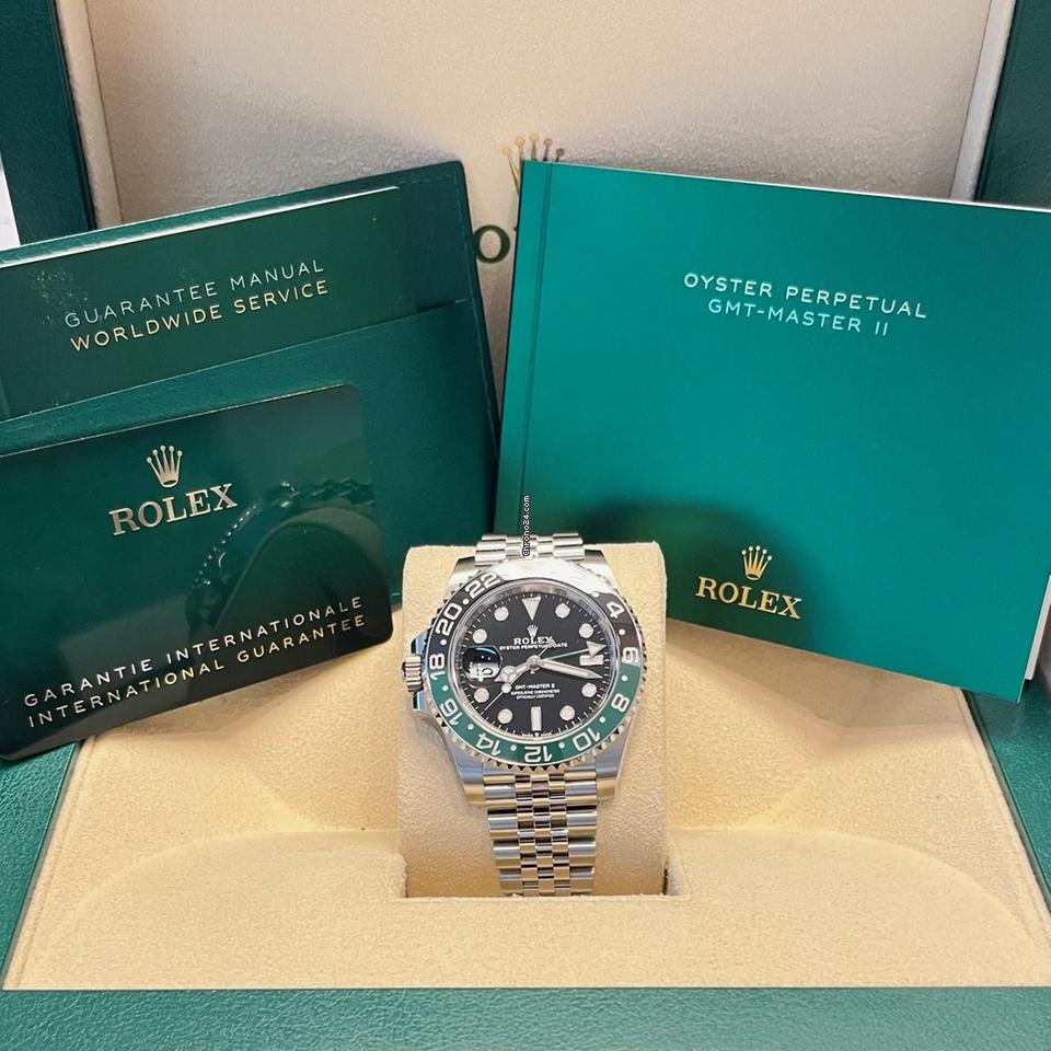 Rolex GMT-Master II Like New (Unworn) 2025 (April) "Sprite"/Jubilee/126720VTNR
