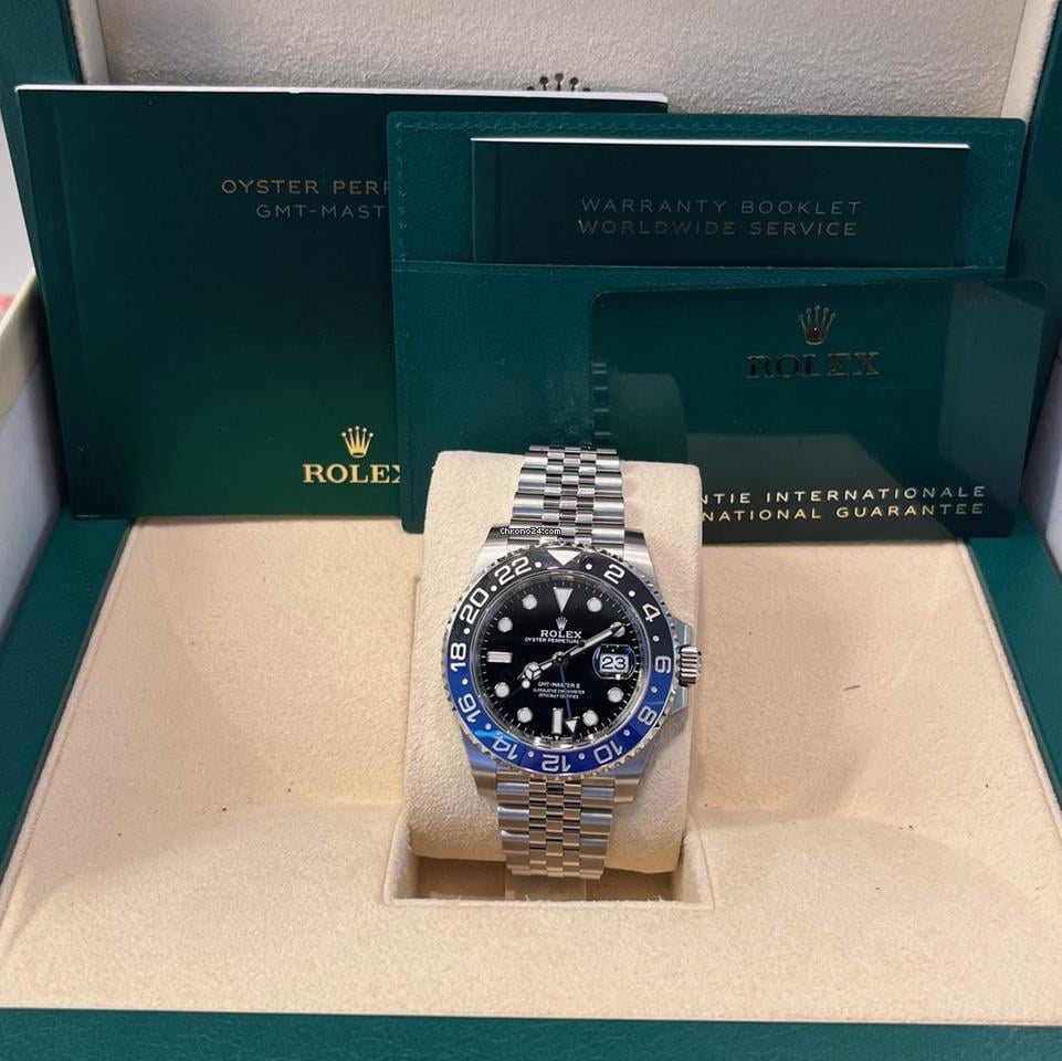 Rolex GMT-Master II "GMT-Master II Like New (Unworn) 2025 (may)/"Batman" Jubilee/126710BLNR