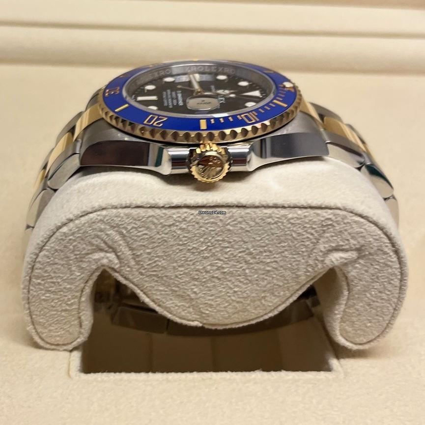 Rolex Submariner Date 41mm Like New (Unworn) 2025 (May) Blue Dial / Two Tone/126613LB