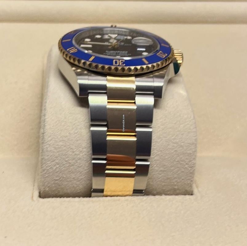 Rolex Submariner Date 41mm Like New (Unworn) 2025 (May) Blue Dial / Two Tone/126613LB