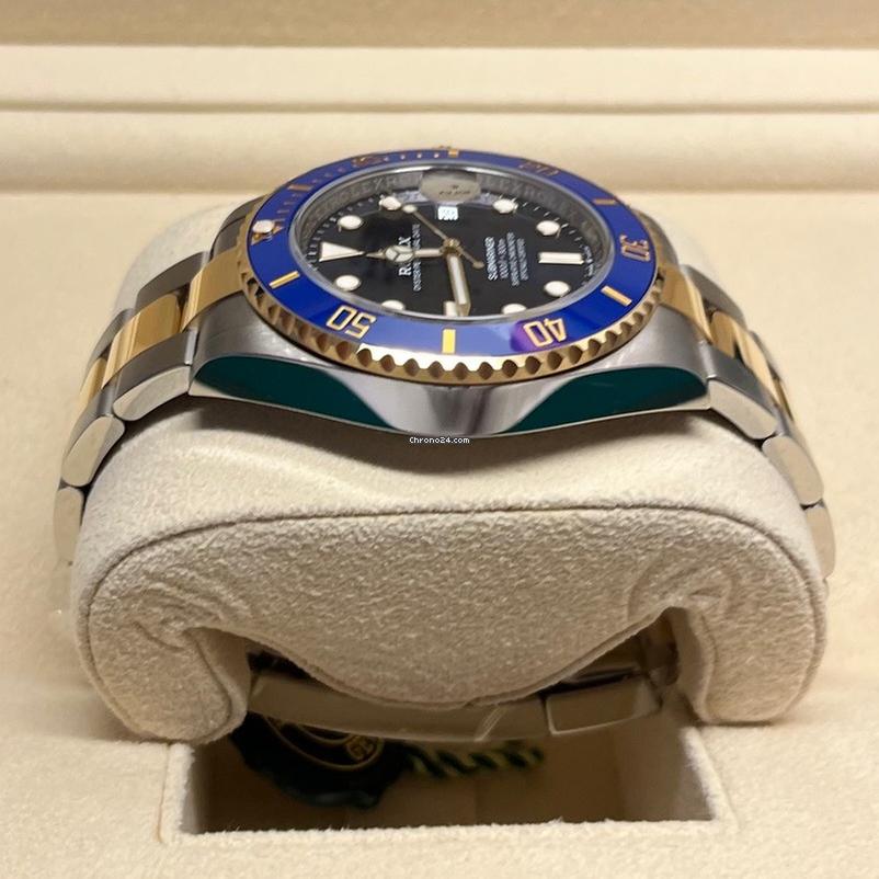 Rolex Submariner Date 41mm Like New (Unworn) 2025 (May) Blue Dial / Two Tone/126613LB