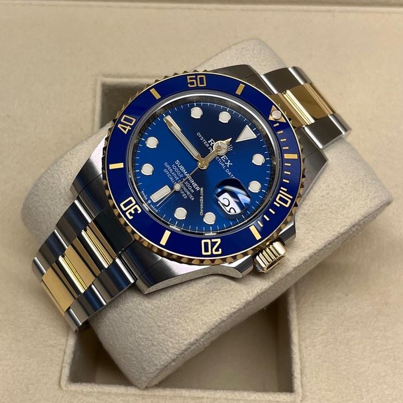 Rolex Submariner Date 41mm NEW 2025 (May) Blue Dial / Two Tone/126613LB