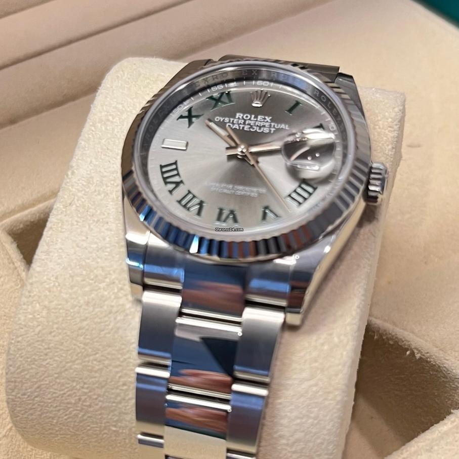 Rolex Datejust 36 36mm NEW 2025 (April)/Wimbledon Dial / 126234