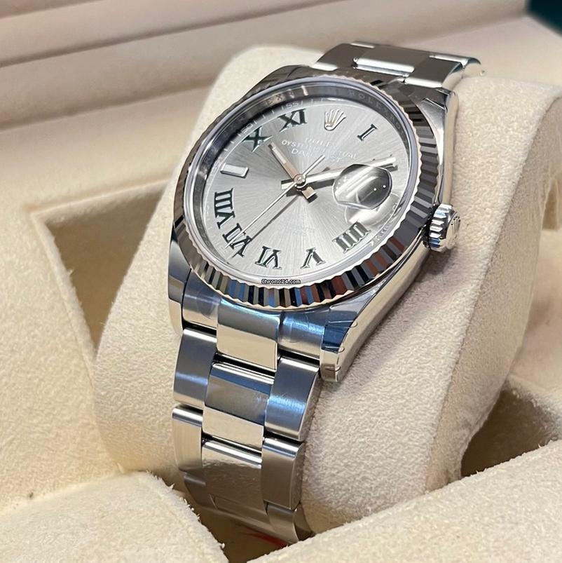 Rolex Datejust 36 36mm Like New (Unworn) 2025 (April)/Wimbledon Dial / 126234