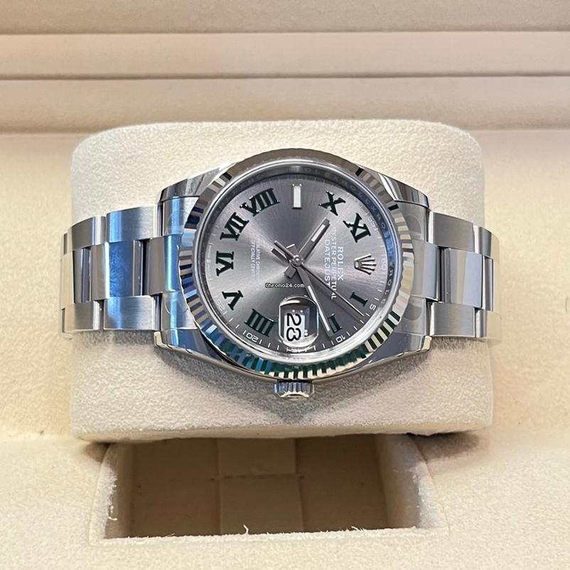 Rolex Datejust 36 36mm Like New (Unworn) 2025 (April)/Wimbledon Dial / 126234