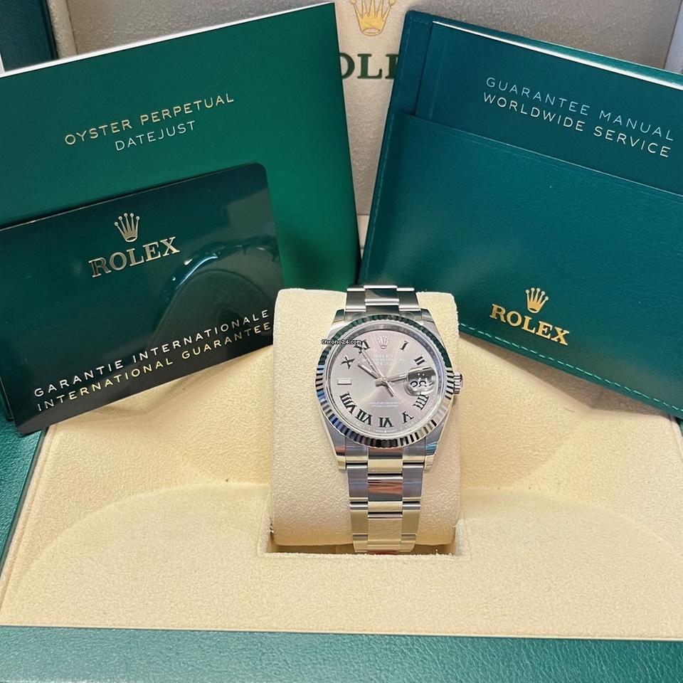 Rolex Datejust 36 36mm Like New (Unworn) 2025 (April)/Wimbledon Dial / 126234