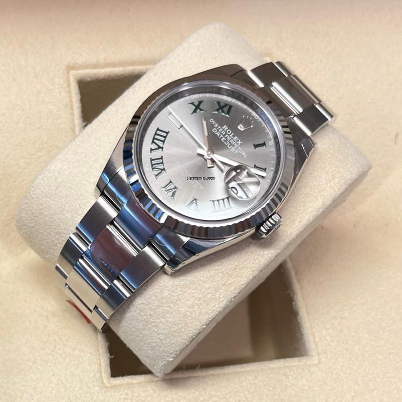 Rolex Datejust 36 36mm Like New (Unworn) 2025 (April)/Wimbledon Dial / 126234