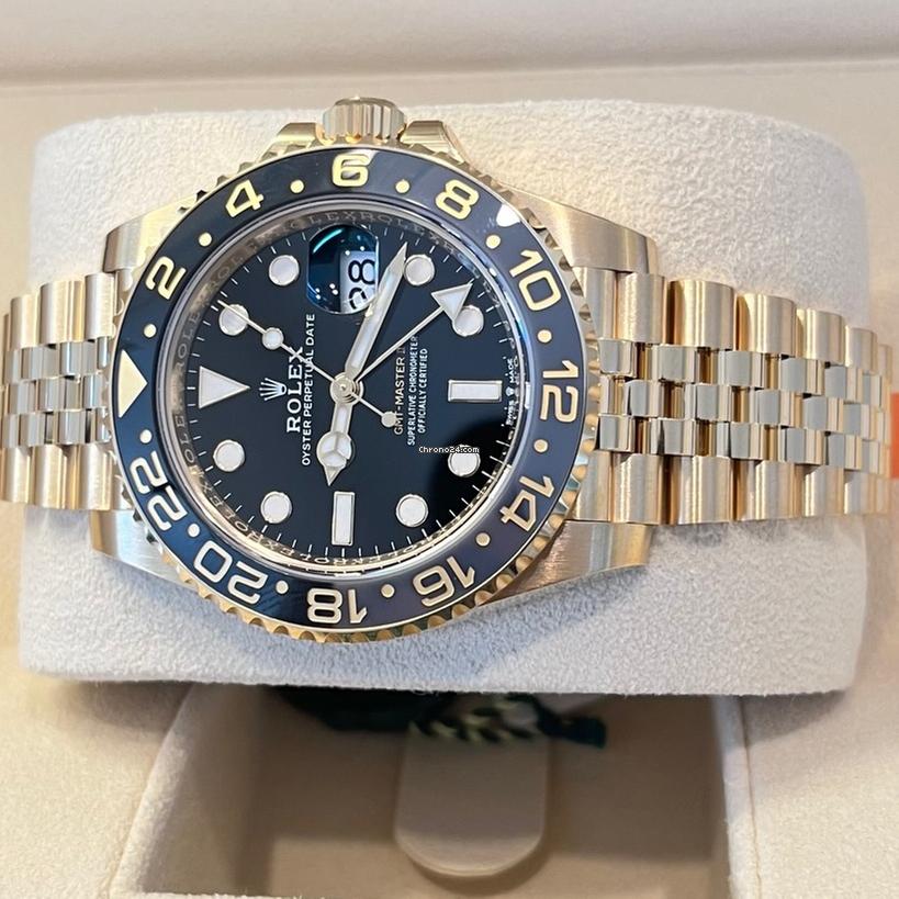 Rolex GMT-Master II Like New (Unworn) 2025 (May) / Yellow Gold/126718 GRNR