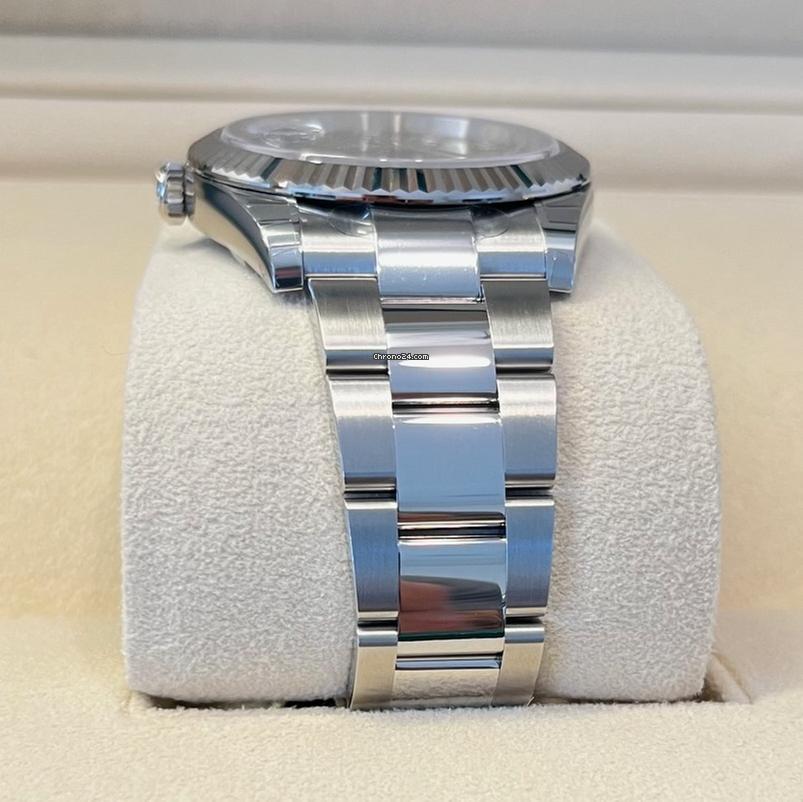 Rolex Datejust 41 41mm/Like New (Unworn) 2025 (April)/Black Dial Diamonds 126334