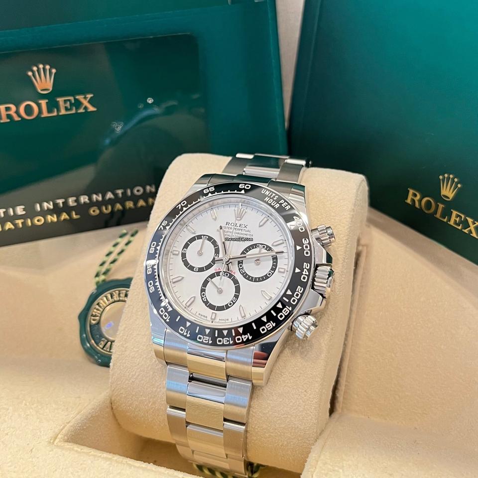 Rolex Daytona Like New (Unworn) 2025 White Dial / Stainless Steel / 126500LN