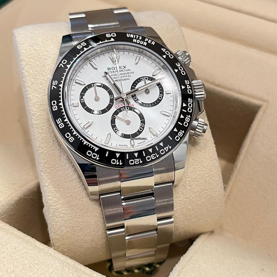 Rolex Daytona Like New (Unworn) 2025 White Dial / Stainless Steel / 126500LN