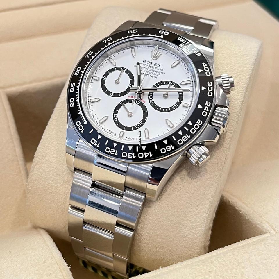 Rolex Daytona Like New (Unworn) 2025 White Dial / Stainless Steel / 126500LN