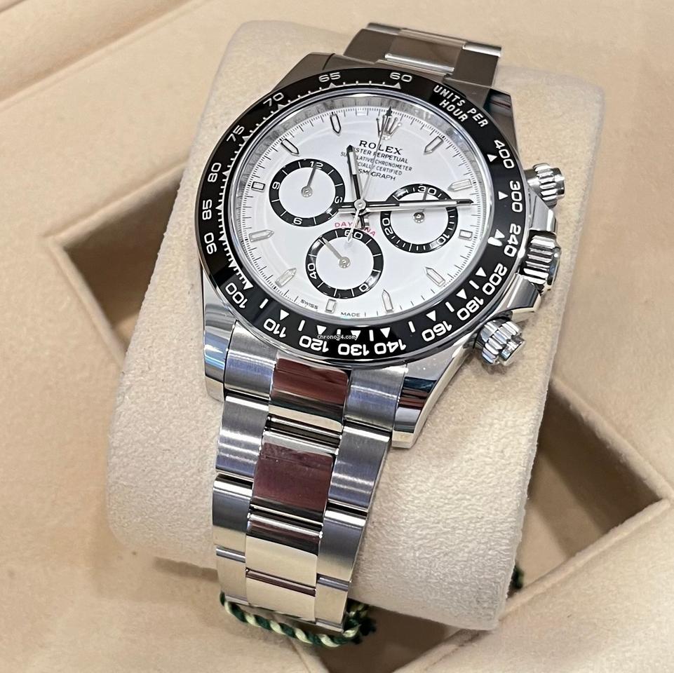 Rolex Daytona Like New (Unworn) 2025 White Dial / Stainless Steel / 126500LN
