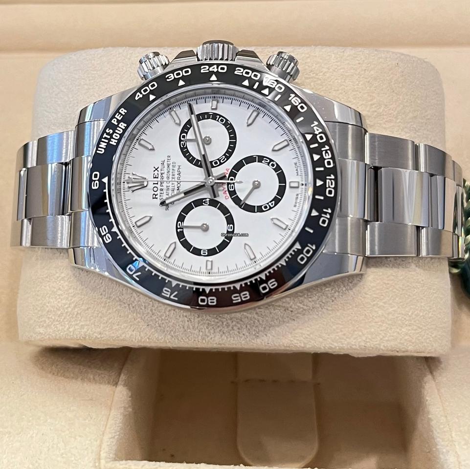 Rolex Daytona Like New (Unworn) 2025 White Dial / Stainless Steel / 126500LN