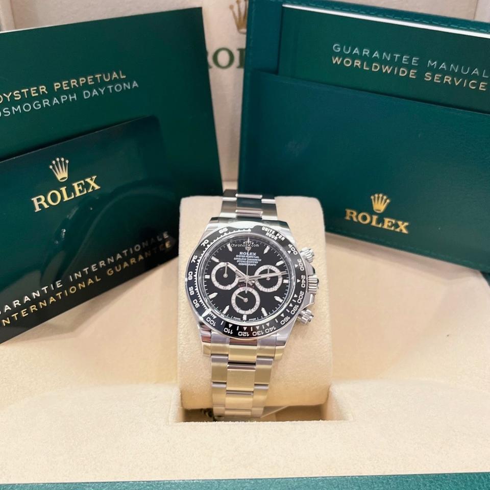 Rolex Daytona Daytona/Like New (Unworn) 2025 Black Dial / Stainless Steel / 126500LN