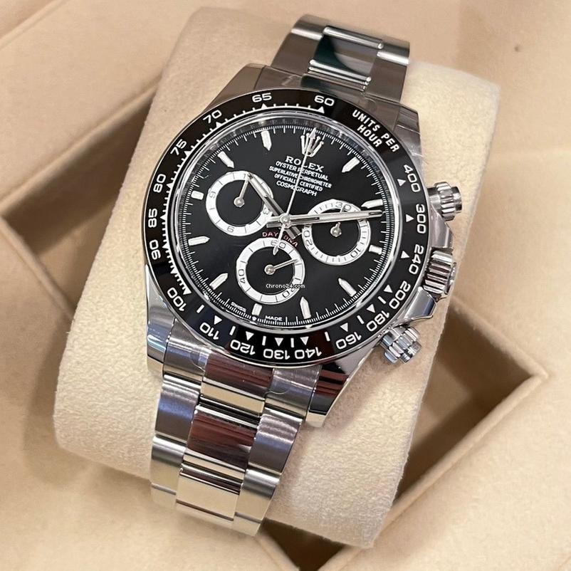 Rolex Daytona Daytona/Like New (Unworn) 2025 Black Dial / Stainless Steel / 126500LN