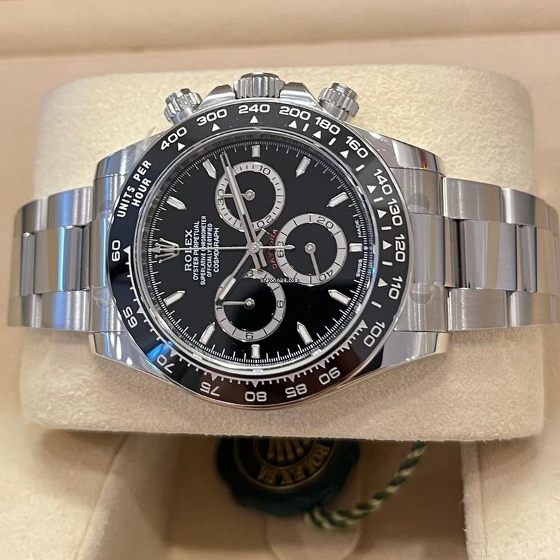 Rolex Daytona Daytona/Like New (Unworn) 2025 Black Dial / Stainless Steel / 126500LN