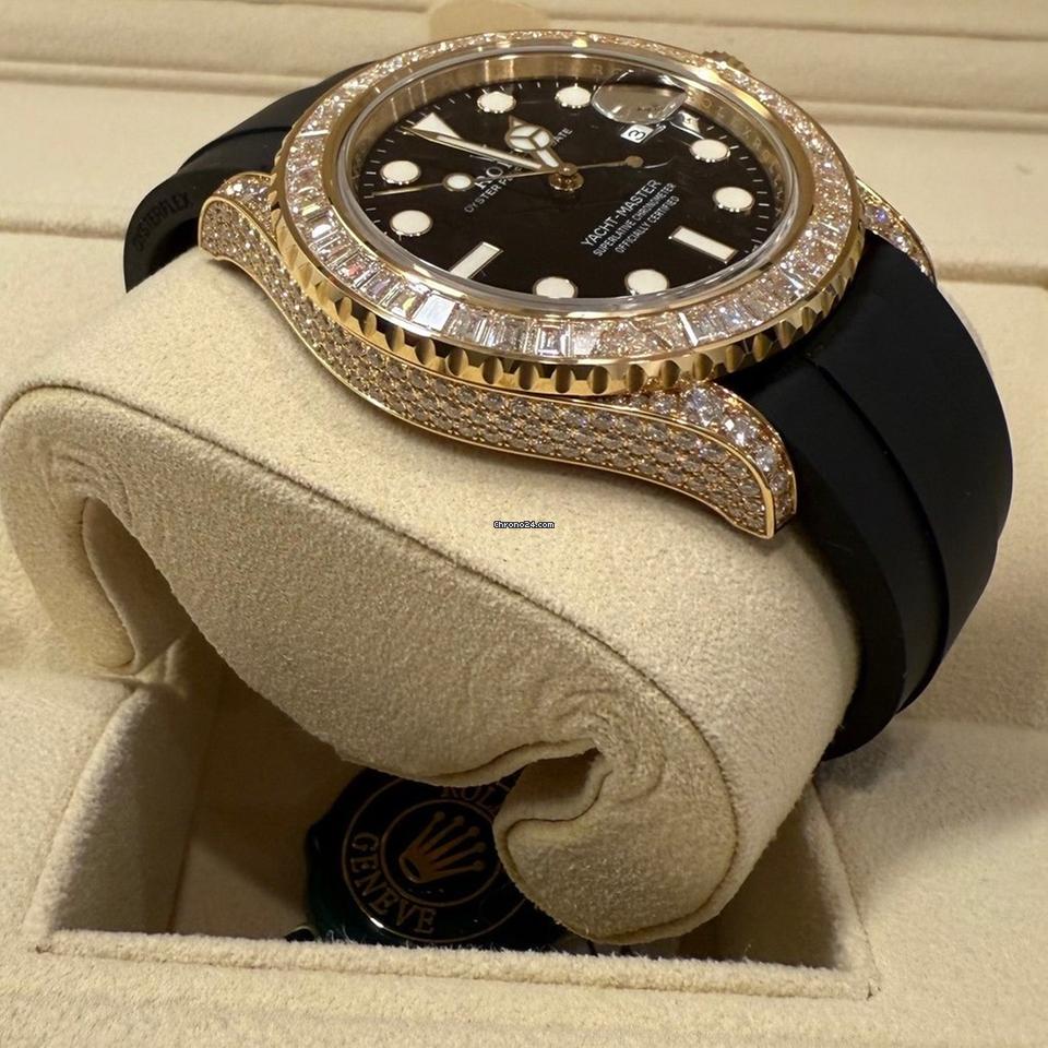 Rolex Yacht-Master 42 42mm Like New (Unworn) 2025 Yellow Gold , Factory Diamond 226668TBR