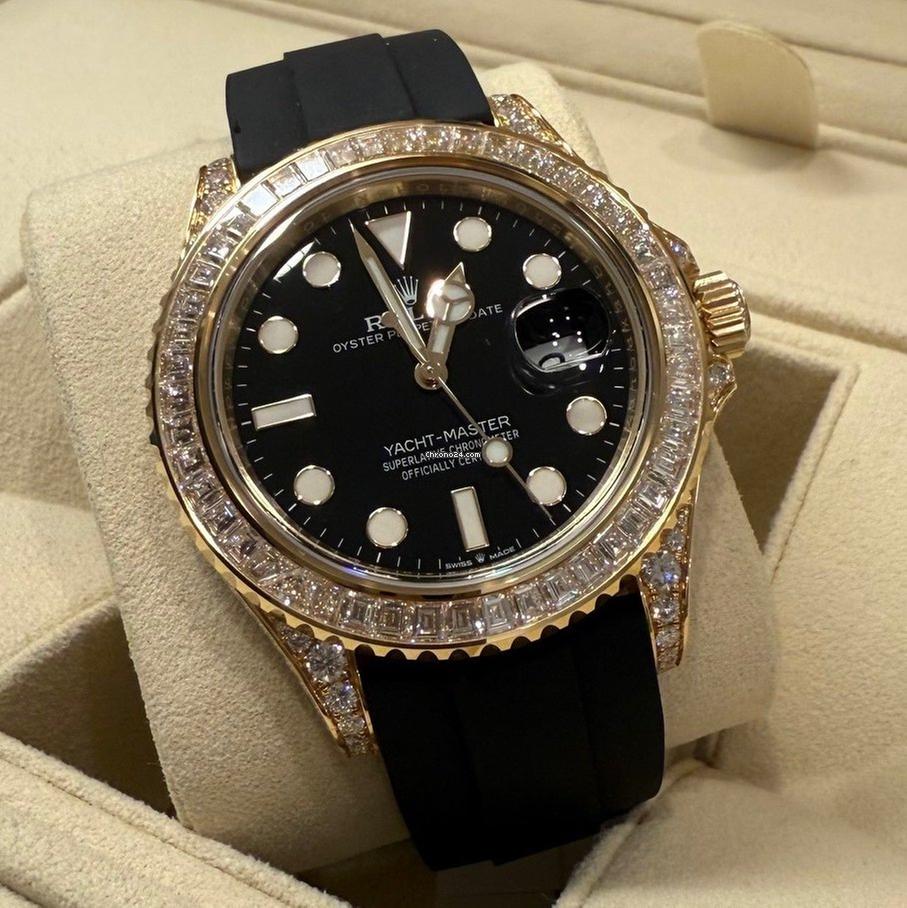 Rolex Yacht-Master 42 42mm NEW 2025 Yellow Gold , Factory Diamond 226668TBR