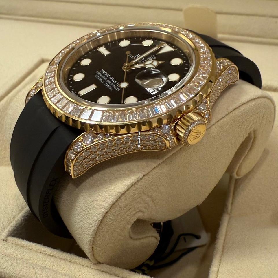 Rolex Yacht-Master 42 42mm Like New (Unworn) 2025 Yellow Gold , Factory Diamond 226668TBR