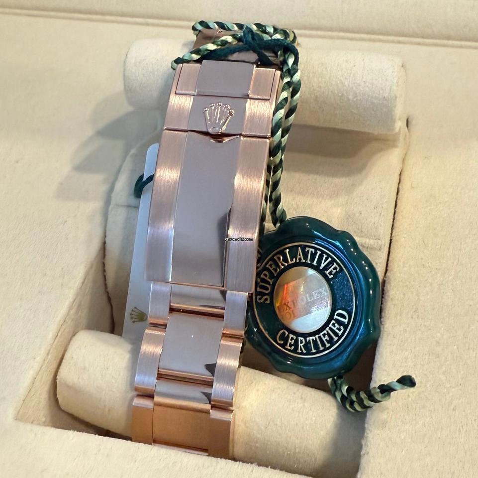 Rolex Daytona Daytona/Like New (Unworn) 2025 (May) Rose Gold Brown Dial 126505